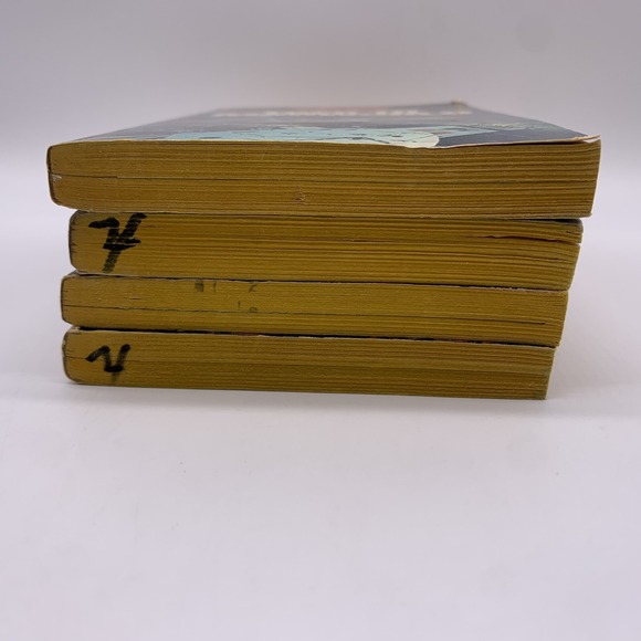 Bantam Star Trek Paperback Books Lot 4 1970s Vulcan Madworld Phoenix World End - Picture 8 of 9